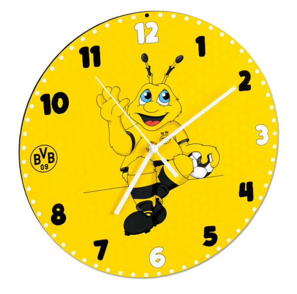 Borussia Dortmund - Kinder-Wanduhr EMMA